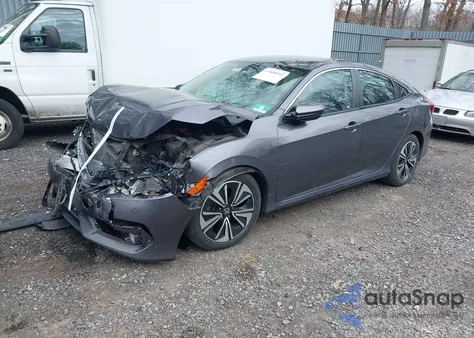 2016 Honda Civic Ex-T из США, поврежденный, VIN 2HGFC1F33GH646567